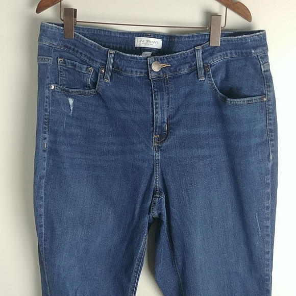 Lane Bryant Blue Jeans - Picture 2 of 8